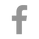グレーFacebookのアイコン